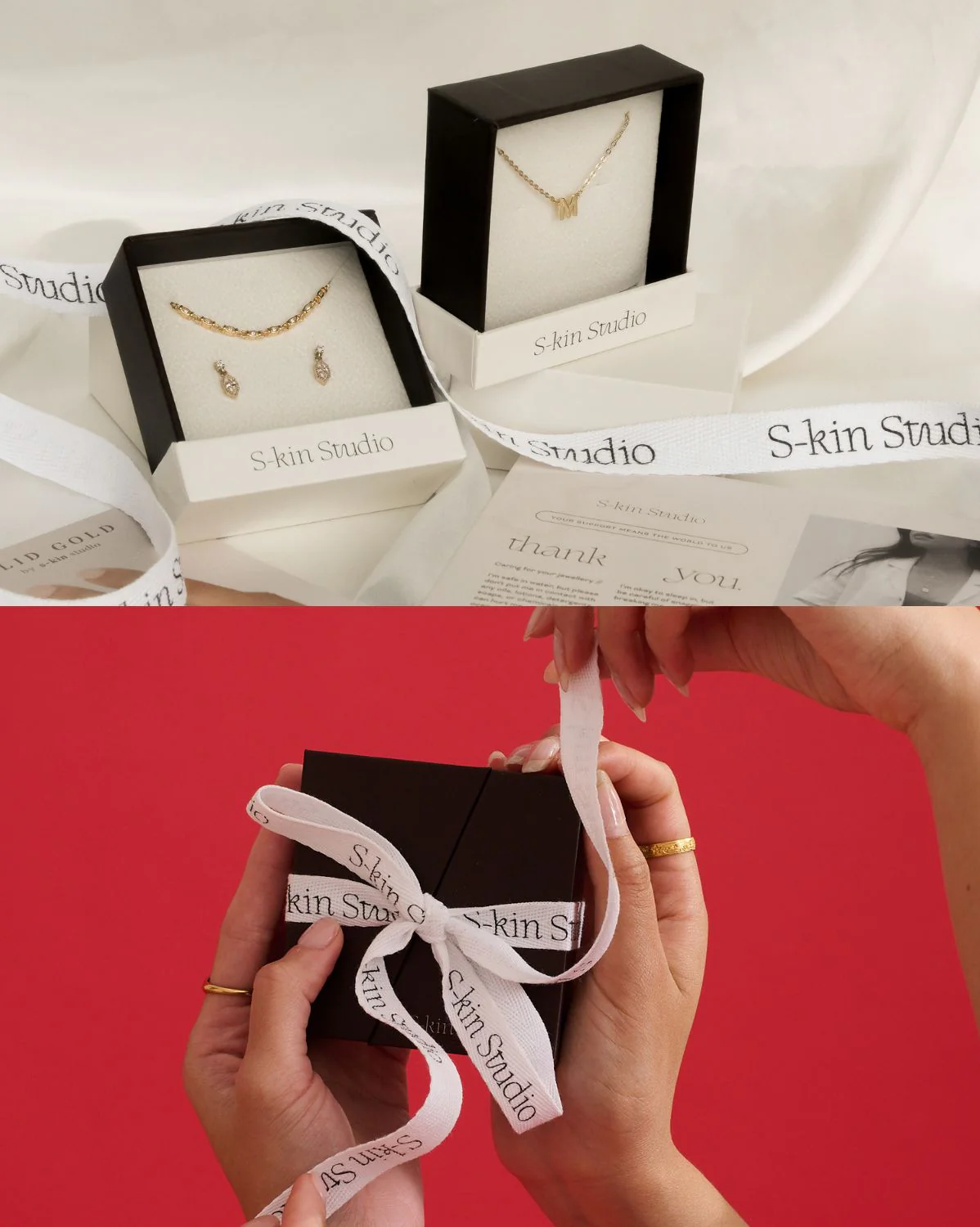 Custom Duo Initials Necklace - Image 10
