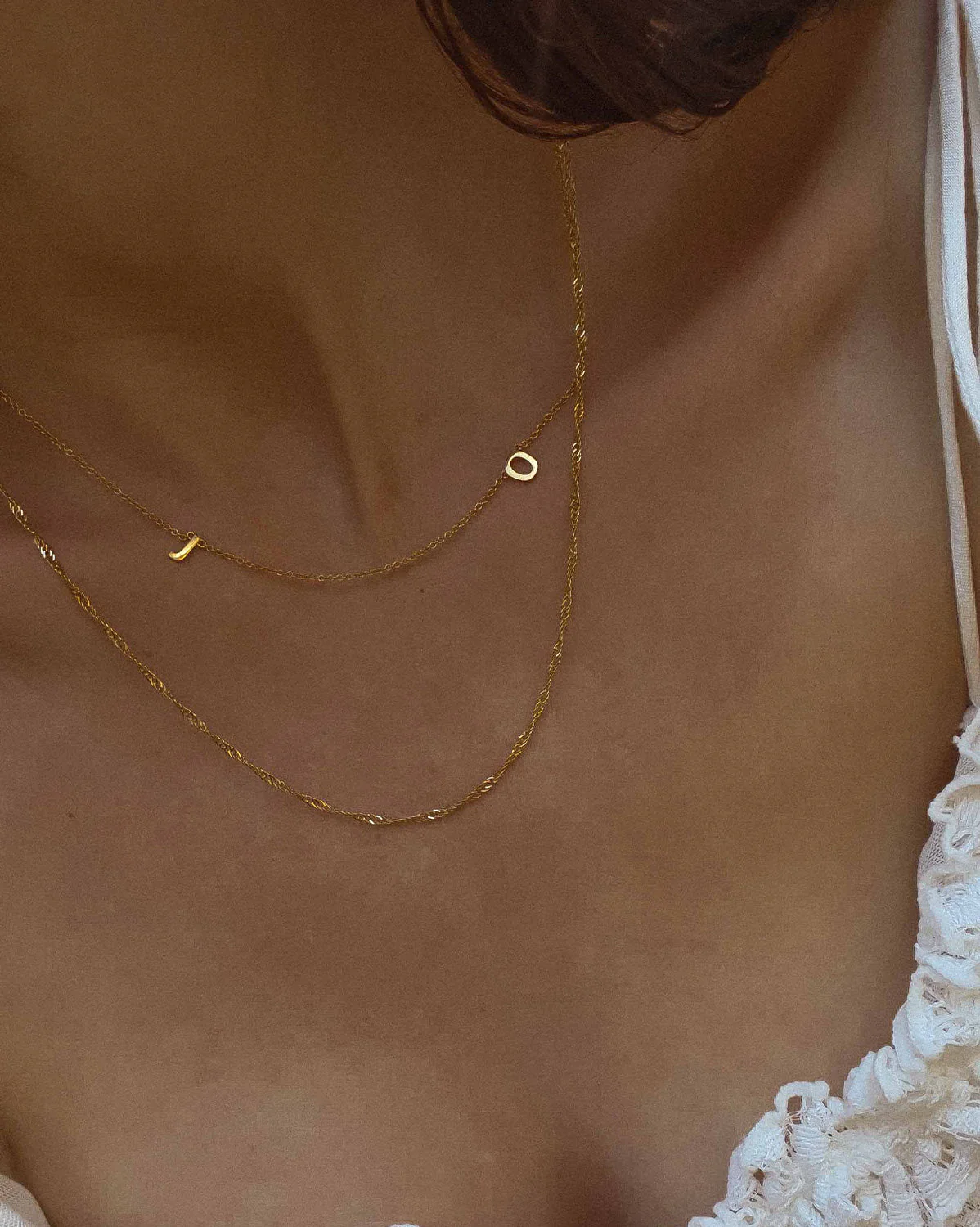 Custom Duo Initials Necklace - Image 5